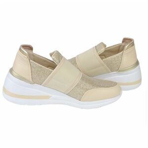 Glitter Wedge Sneakers Ecko Unlimited Red Georgina Beige Gold Women’s
